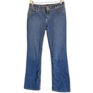 Y2K Wrangler Sz‎ 11/12 x 32 Low Rise Boot Cut Jeans Western Casual Vintage
